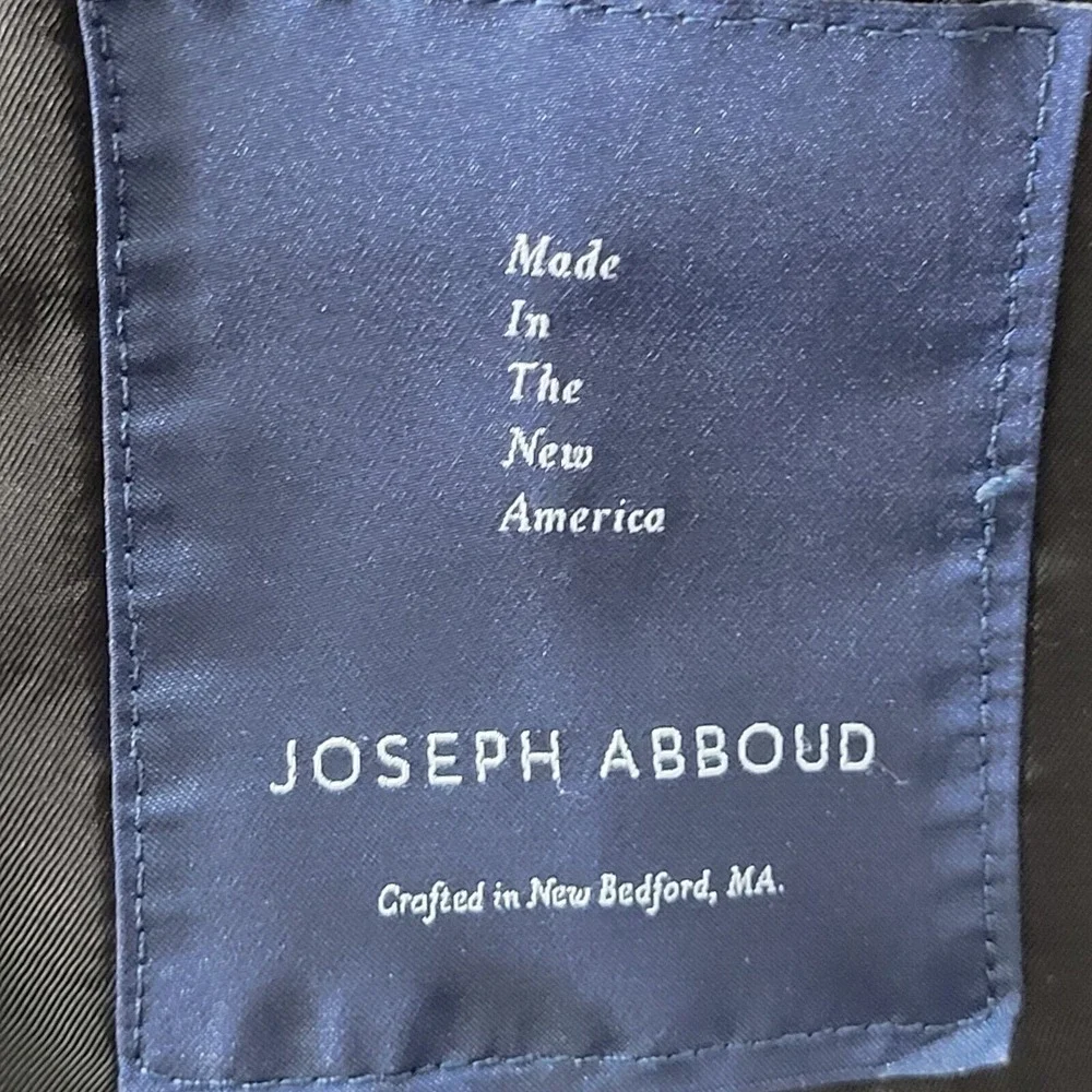 Joseph Abboud before completing
